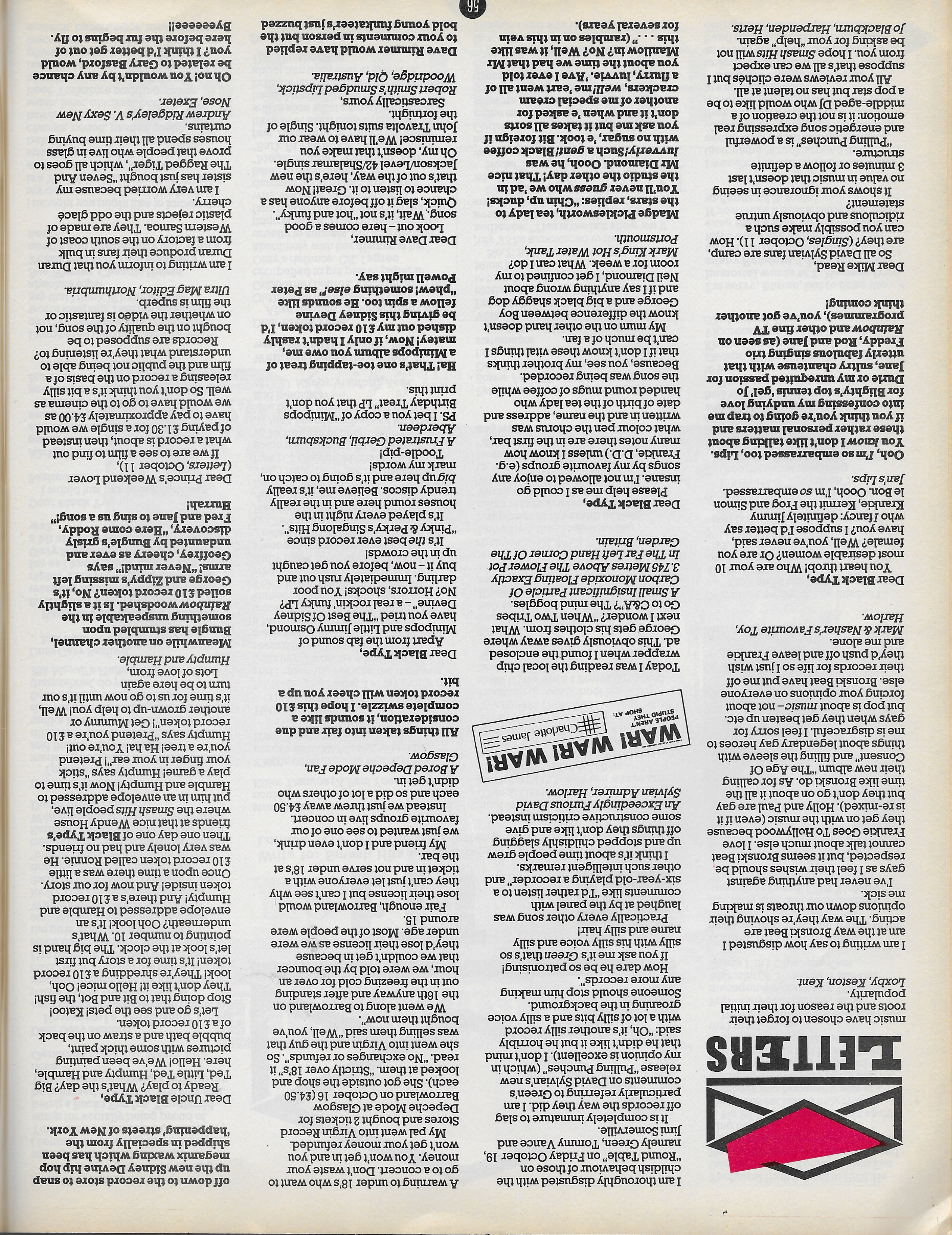 Smash hits, United Kingdom